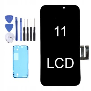 WYŚWIETLACZ Ekran LCD Retina Oryginalny UKŁAD IC Do Apple iPhone 11 Komplet