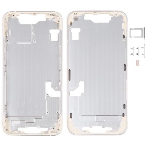 KORPUS OBUDOWA Middle Frame Przyciski Ramka Do Apple iPhone 14 Starlight