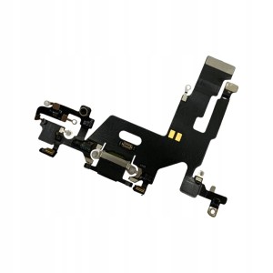 ZŁĄCZE TAŚMA Dock Mikrofon Taśmy Złącza Mikrofony Do iPhone 11 Black Czarny