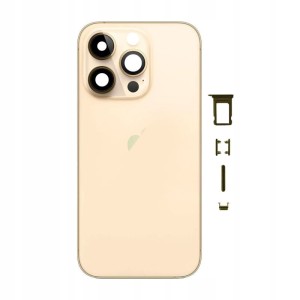 KORPUS OBUDOWA Tył Ramka Obudowy Do Apple iPhone 14 Pro Gold Złoty