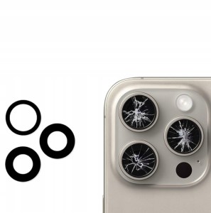 SZKIEŁKO OCZKO Aparat Obiektyw Szkiełka Oczka Aparatu Tył iPhone 15 Pro Max