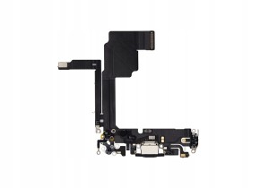 ZŁĄCZE DOCK Taśma Mikrofon Gniazdo USB-C Złącza Apple iPhone 15 Pro Black