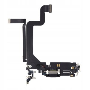 ZŁĄCZE DOCK Taśma Mikrofon Czujnik Dla Apple iPhone 14 Pro Max Space Black