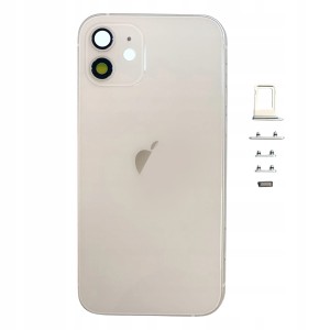 OBUDOWA KORPUS Tylny Tył Plecy Ramka Obudowy Do Apple iPhone 12 White Biały