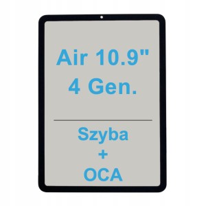 SZYBKA + OCA Klej Szybki Szyba Dla Apple iPad Air 4 Gen 10,9" 2021 A2316