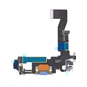 ZŁACZE TAŚMA Dock Mikrofon Złącza Apple Taśmy Dla iPhone 12 12 Pro Blue
