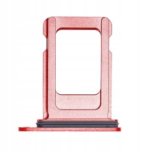 TACKA UCHWYT Szufladka Karty Kartę SIM Apple iPhone 14 14 Plus Red Czerwony