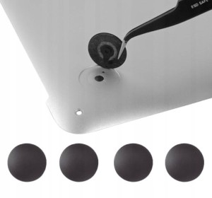 STOPKI POKRYWY Dół Zestaw Stopka Dla MacBook Pro A1706 A1707 A1708 4 Sztuki