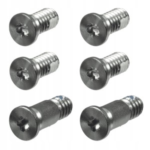 ŚRUBKI POKRYWY Oryginalne Dół Dolne Macbook Pro A1707 A1990 Silver Zestaw