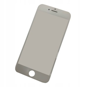 SZYBKA SZYBA Ramka Klej OCA Szybki Szyby Ramki Do iPhone 8 White Oleofobowa