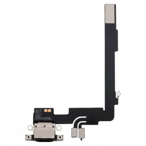 DOCK ZŁĄCZE Taśma Mikrofon Gniazdo USB-C Do Apple iPhone 16 Pro Max Black