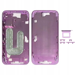 OBUDOWA KORPUS Middle Frame Ramka Do Apple iPhone 16 Plus Pink Różowy