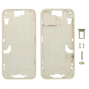OBUDOWA KORPUS Middle Frame Przyciski Ramka Do Apple iPhone 15 Yellow Żółty
