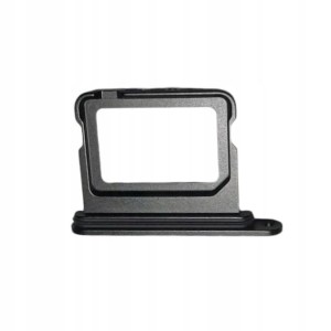 UCHWYT TACKA Szufladka Karty SIM Dla Apple iPhone 16 16 Plus Czarny Black