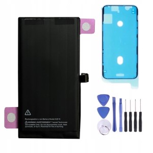 BATERIA FABRYCZNA Bez Błędów Większa Pojemność 3520 Do iPhone 15 Zestaw