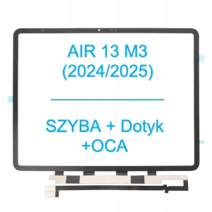 SZYBA DOTYK Szybka Digitizer Klej OCA Do Apple iPad Air 13 M3 13" (2025)