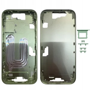 OBUDOWA KORPUS Middle Frame Przyciski Ramka Do Apple iPhone 17 Sage Zielony