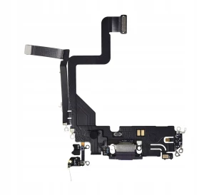 ZŁĄCZE DOCK Złącza Taśma Mikrofon Taśmy Dla Apple iPhone 14 Pro Deep Purple