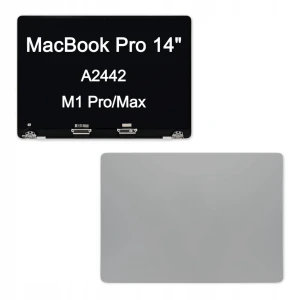 MATRYCA EKRAN Skrzydło Do Apple MacBook Pro 14" A2442 A2279 A2918 Gray