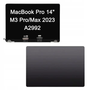 MATRYCA EKRAN Skrzydło Do Apple MacBook Pro 14 A2992 Space Black M3 Pro Max