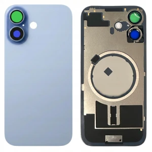 TYLNY Panel Szkło Tył Ramka do Apple iPhone 17 Mist Blue Gołębi Oleofobowy