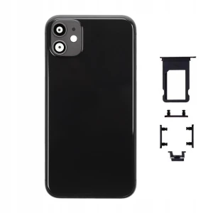KORPUS OBUDOWA Tylny Tył Ramka Obudowy do Apple iPhone 11 Black Czarny