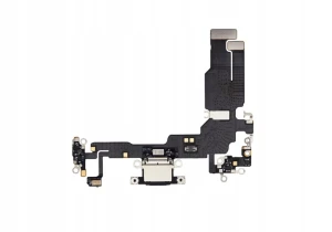 DOCK ZŁĄCZE Taśma Mikrofon Gniazdo USB-C Złącza Dla Apple iPhone 15 Black