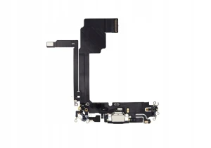 DOCK ZŁĄCZE Taśma Mikrofon Gniazdo USB-C Dla Apple iPhone 15 Pro Max Black