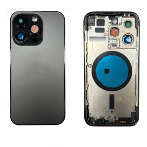 KORPUS OBUDOWA Tył Ramka Obudowy Dla Apple iPhone 14 Pro Max Black Czarny