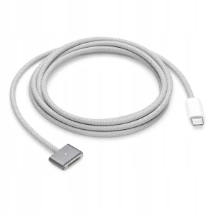 PRZEWÓD KABEL Do Zasilacza Do Apple MacBook USB-C MagSafe 3 Space Gray 2m