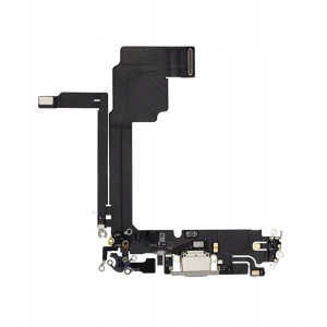 DOCK ZŁĄCZE Taśma Mikrofon Gniazdo USB-C Dla Apple iPhone 15 Pro Max White