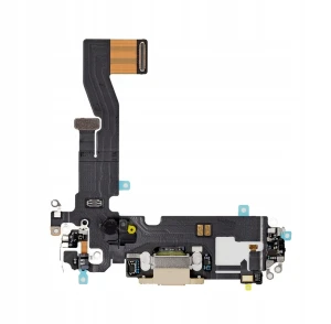 TAŚMA ZŁĄCZE Dock Mikrofon Złącza Taśmy Dla iPhone 12 Pro Gold Złoty