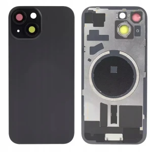TYLNY Panel Szkło Tył Ramka do Apple iPhone 15 Black Czarny Magnesy MagSafe