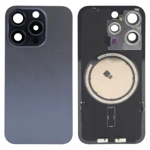 TYLNY Panel Szkło Tył Ramka Dla Apple iPhone 15 Pro Blue + Magnesy MagSafe