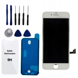EKRAN LCD WYŚWIETLACZ Retina Oryginalny Komplet Apple Dla iPhone 8 Silver
