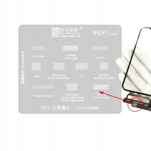 SITO do Reballingu Układu Dotyku Touch IC do iPhone 11 12 13 14 15