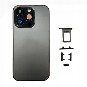 OBUDOWA KORPUS Tył Ramka Obudowy Do Apple iPhone 14 Pro Space Black Czarny