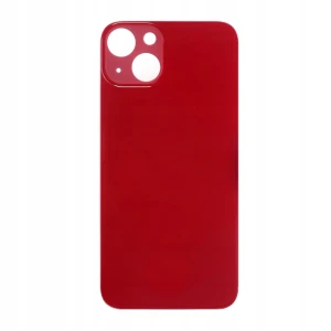 TYLNY PANEL Szkło Szyba Panele Obudowy Dla iPhone 13 Red Czerwony