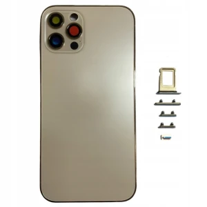 RAMKA OBUDOWA KORPUS Ramka Obudowy Ramki Dla Apple iPhone 12 Pro Gold