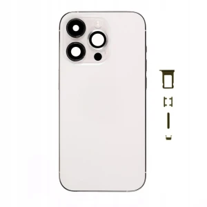 KORPUS RAMKA Obudowa Tył Tylna Do Apple iPhone 14 Pro Max Silver
