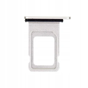 SZUFLADKA TACKA Karty SIM Uchwyt Na Kartę Apple Do iPhone 11 Silver Srebrny