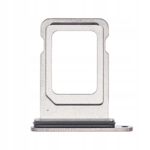 UCHWYT TACKA Karty SIM Tacki do Apple iPhone 14 Pro / Pro Max Silver