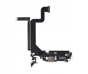 TAŚMA ZŁĄCZE Dock Mikrofon Złącza Taśmy Dla Apple iPhone 14 Pro Max Gold