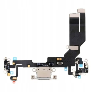DOCK ZŁĄCZE Taśma Mikrofon Gniazdo USB-C Złącza Dla Apple iPhone 16E White