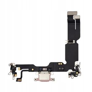 DOCK ZŁĄCZE Taśma Mikrofon Gniazdo USB-C Do Apple iPhone 15 Plus Pink