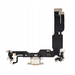DOCK ZŁĄCZE Taśma Mikrofon Gniazdo USB-C Do Apple iPhone 15 Plus Yellow
