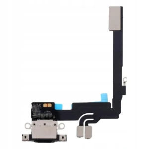 DOCK ZŁĄCZE Taśma Mikrofon Gniazdo Port USB-C Do Apple iPhone 16 Pro Black