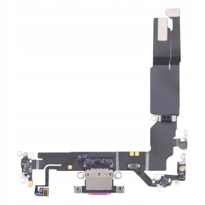 DOCK ZŁĄCZE Taśma Mikrofon Gniazdo USB-C Złącza Dla Apple iPhone 16 Pink