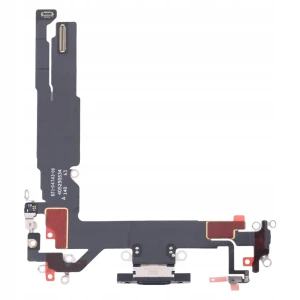 DOCK ZŁĄCZE Taśma Mikrofon Gniazdo USB-C Złącza Dla Apple iPhone 16 Black