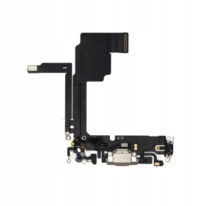 DOCK ZŁĄCZE Mikrofon Gniazdo USB-C Złącza do Apple iPhone 15 Pro Natural